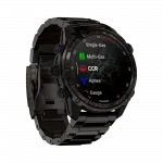Смарт-годинник Garmin Descent Mk3i 51 мм Carbon Grey DLC Titanium з DLC Titanium титановим браслетом