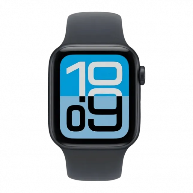 Apple Watch SE 3 GPS + LTE 44mm Midnight Aluminum Case with Midnight Sport Band - M/L