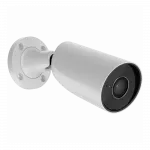 IP-Камера дротова Ajax BulletCam, 8мп, 4мм, Poe, True WDR, IP 65, ІЧ 35м, аудіо, кут огляду 75°до 85°, вулична, біла