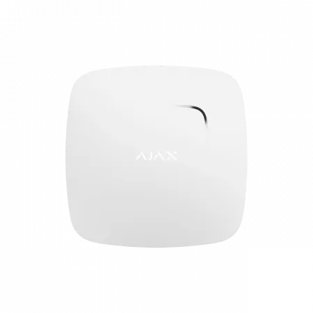 Датчик диму Ajax FireProtect, Jeweler, бездротовий, білий