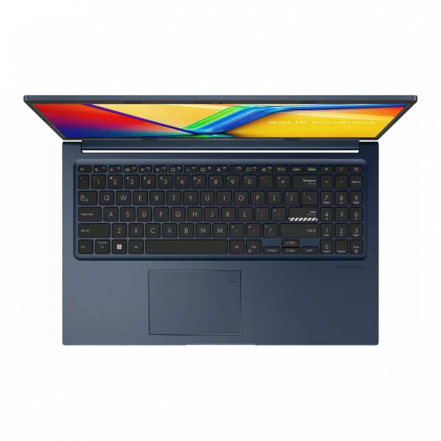 Ноутбук ASUS Vivobook 15 X1504MA-BQ132 15.6" FHD IPS, Intel 7 350U, 16GB, F1TB, UMA, NoOS, Блакитний