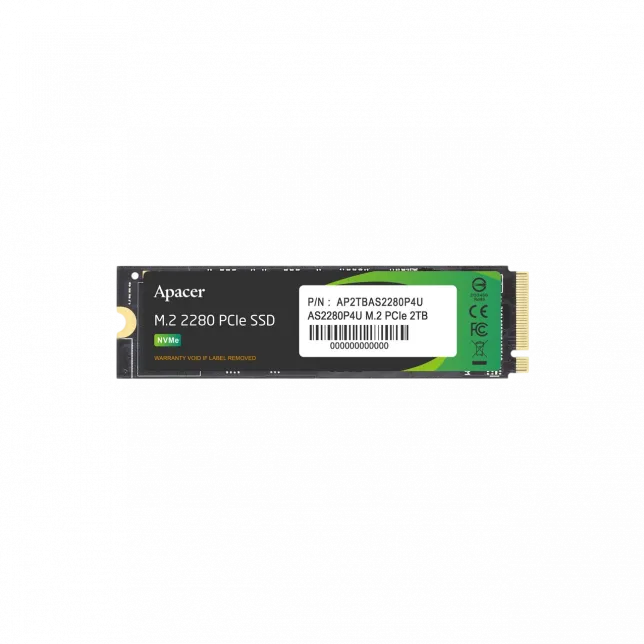 Накопичувач SSD Apacer M.2 2TB  PCIe 3.0 P4U