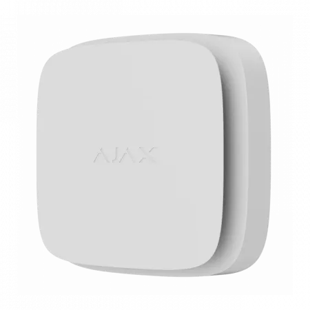 Датчик диму та температури Ajax FireProtect 2 SB Heat Smoke Jeweler, незмінна батарея, бездротовий, білий