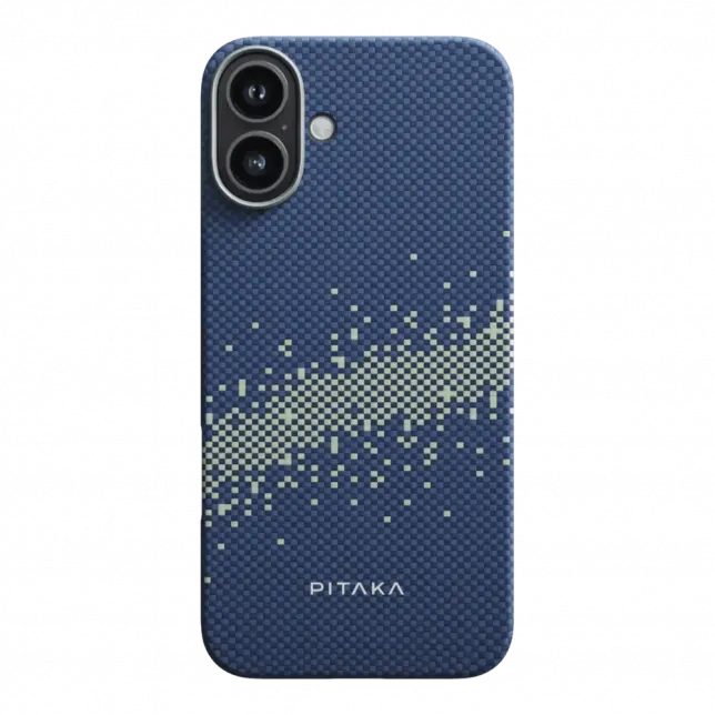 Чохол Pitaka Tactile Woven Case StarPeak for iPhone 16 Milky Way Galaxy