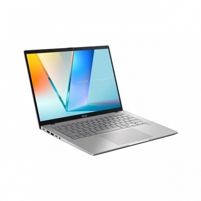 Ноутбук ASUS Vivobook S14 M3407KA-SF071 14" WUXGA OLED, AMD AI 5 330, 16GB, F512GB, UMA, NoOS, Сріблястий