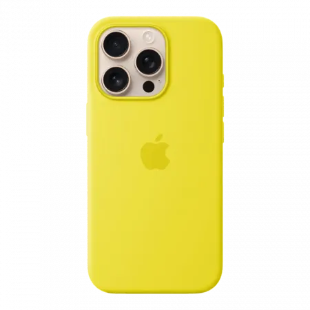 Чохол Apple Silicone Case with Magsafe для iPhone 16 Pro Max (Star Fruit)