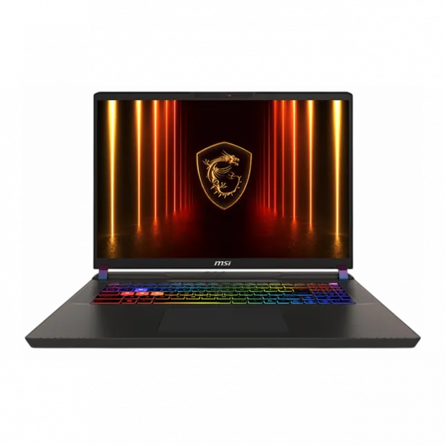 Ноутбук MSI Vector 17 HX AI A2XWHG-044XUA 17" QHD+, Intel U9-275HX, 32GB, F2TB, NVD5070TI-12, DOS, чорний