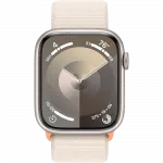б/у Apple Watch Series 9 GPS 41mm Starlight Aluminum Case with Starlight Sport Loop