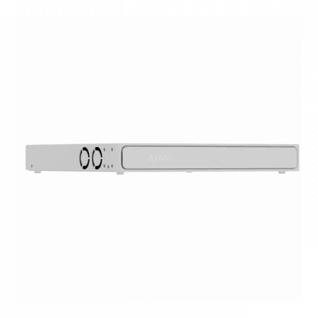Мережевий відеореєстратор Ajax NVR H2D16PAC 16 white, HDMI 4K, 2 HDD, 16 PoE, 16 каналів, білий, 140917.122.WH1