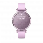 Смарт-годинник Garmin Lily 2 Sport Metallic Lilac з Lilac бузковим силіконовим ремінцем