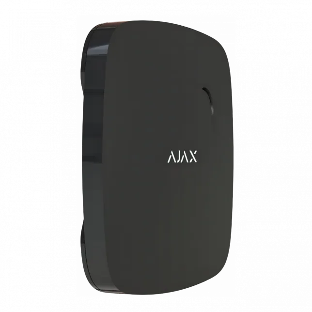 Датчик диму і чадного газу Ajax FireProtect Plus, Jeweler, бездротовий, чорний