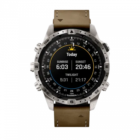 Смарт-годинник Garmin MARQ Adventurer (Gen 2) Damascus Steel Edition