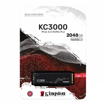 Накопичувач SSD Kingston M.2 2TB PCIe 4.0 KC3000