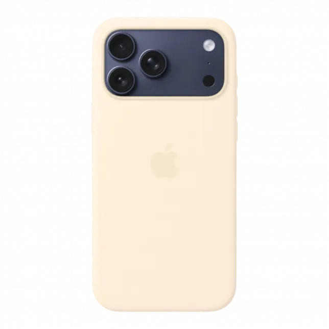 Чохол Apple Silicone Case with Magsafe для iPhone 17 Pro Max (Vanilla)