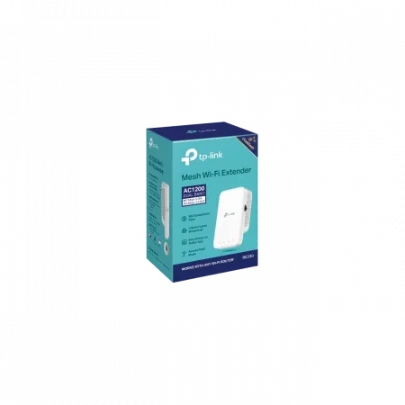 Розширювач покриття WiFi TP-LINK RE330 AC1200, 1хFE LAN, MESH