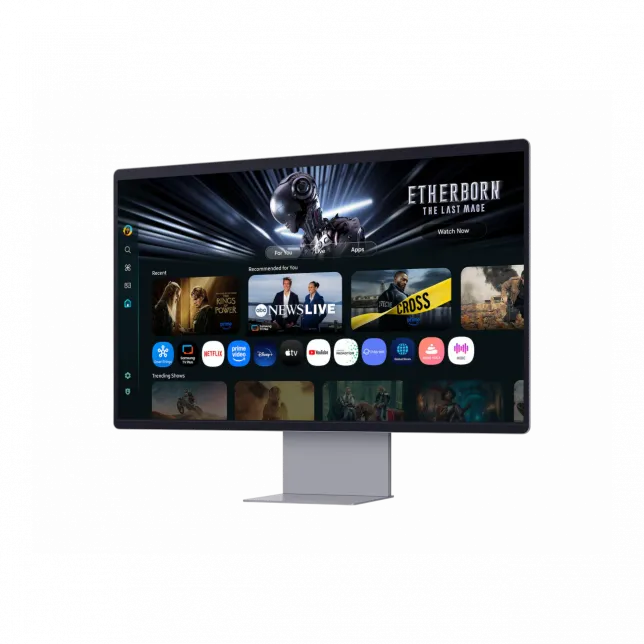 Монітор Samsung 32"S32FM902 HDMI, USB, Bluetooth, MM, OLED, 3840x2160, 165Hz, 0.03ms, HDR10+