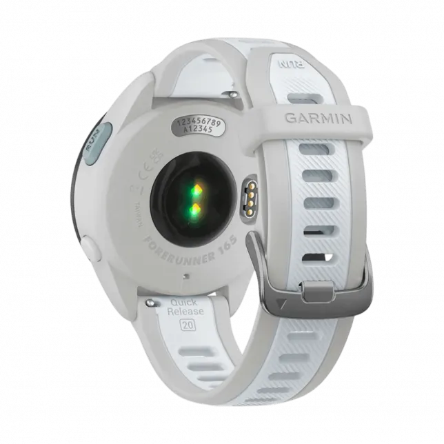 Смарт-годинник Garmin Forerunner 165 Music Mist Grey/Whitestone білий