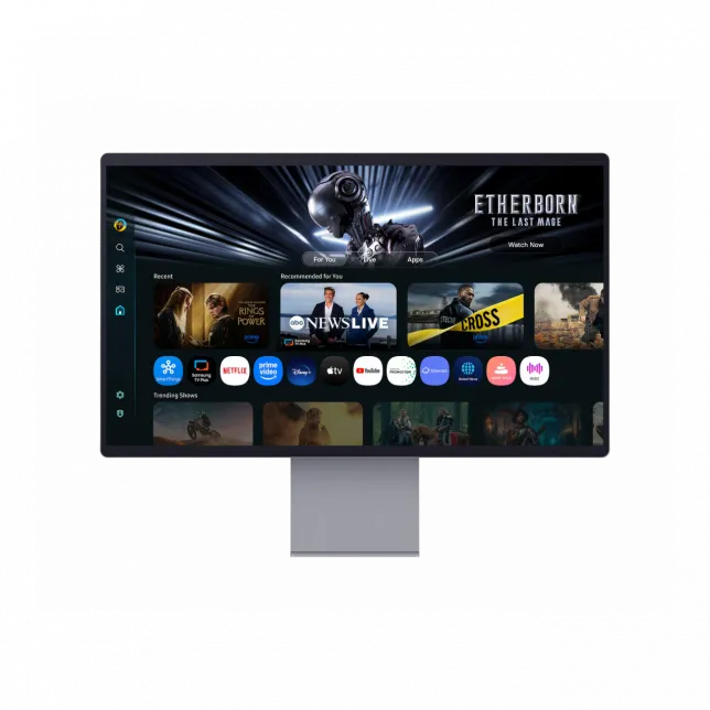 Монітор Samsung 32"S32FM902 HDMI, USB, Bluetooth, MM, OLED, 3840x2160, 165Hz, 0.03ms, HDR10+
