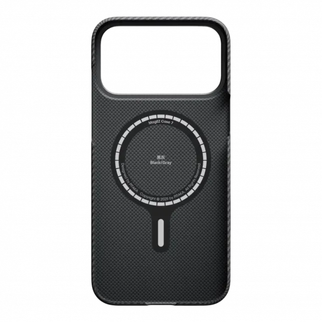 Чохол Pitaka Ultra-Slim Twill Black/Grey для iPhone 17 Pro