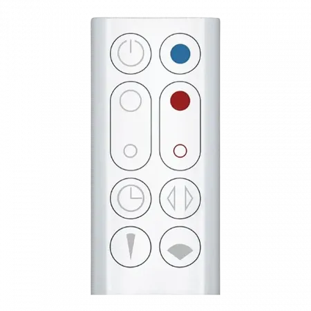 Очищувач повітря Dyson AM09 Hot and Cool Fan (White/Satin Silver)