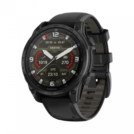 Смарт-годинник Garmin Tactix 8 47 мм AMOLED З балістичним калькулятором Applied Ballistics Ultralightght