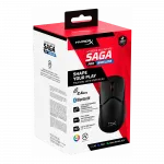 Миша HyperX Pulsefire SAGA PRO, RGB, USB-A/WL/BT, чорний