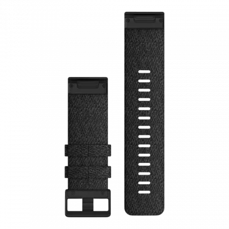 Ремінець QuickFit 26 мм, Heathered Black чорний нейлоновий
