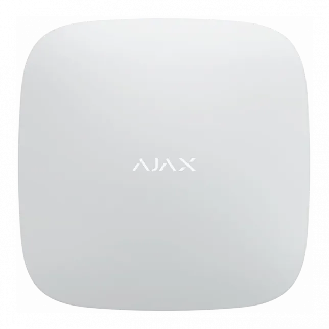 Інтелектуальна охоронна централь Ajax Hub 2, модуль 4G, ethernet, jeweller, бездротова, білий