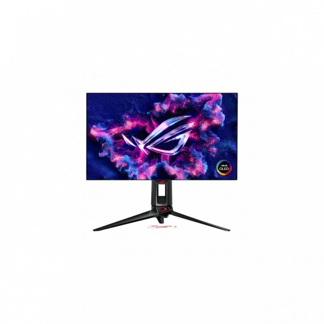 Монітор Asus 26.5" ROG Swift PG27AQDP 2xHDMI, DP, 2xUSB, OLED, 2560x1440, 480Hz, 0.03ms, DCI-P3 99%, G-SYNC, FreeSync, Pivot, HDR400