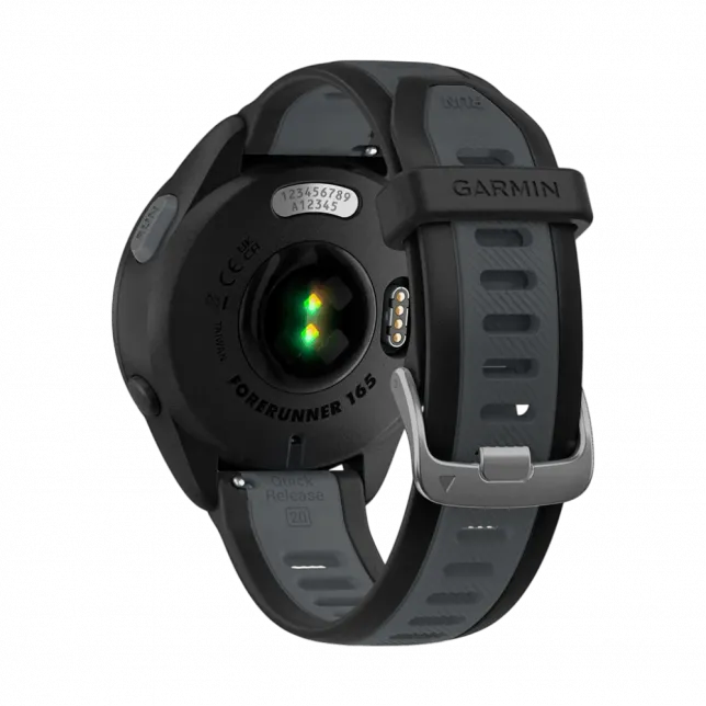 Смарт-годинник Garmin Forerunner 165 Music Black/Slate Grey темно-сірий
