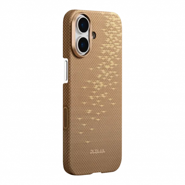 Чохол Pitaka Ultra-Slim для iPhone 17 Golden Glint