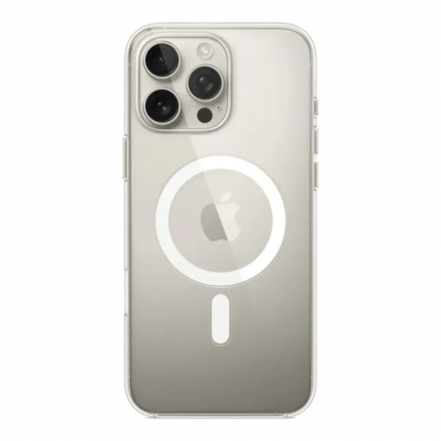 Чохол Apple Clear Case with Magsafe для iPhone 16 Pro Max