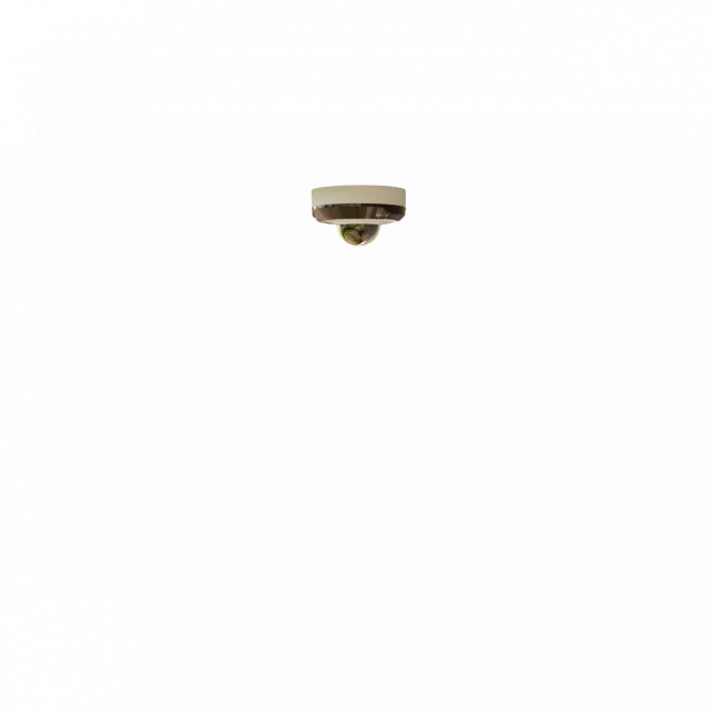IP-Камера дротова Ajax DomeCam Mini HL white, 5мп, 4мм, гібридне підсвічування IR 15м, білий Led 15м, Poe, True WDR, IP 65, ІЧ 15м, аудіо, кут огляду 75° до 85°, міні купольна, біла