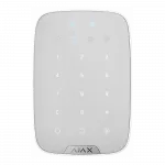 Бездротова сенсорна клавіатура Ajax Keypad Plus, jeweller, бездротовий, білий
