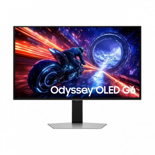 Монітор Samsung 27" Odyssey OLED G6 G60SF HDMI, DP, USB, MM, OLED, 2560x1440, 500Hz, 0,3ms