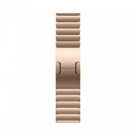 Apple Watch Series 11 GPS, 42mm Gold Titanium Case with Gold Link Bracelet