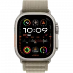б/у Apple Watch Ultra 2 GPS + LTE 49mm Titanium Case with Olive Alpine Loop - Small