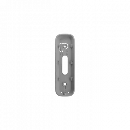 Відеодзвінок Ajax Doorbell, універсальне встановлення, 4 мп, 155° вертикальний 90° горизонтальний, іч 6м, дальнісь виявлення руху 4м, штучний інтелект, wi-fi, grey