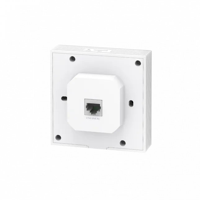 Точка доступу TP-LINK EAP650 WALL AX3000, 1xGE, 1xGE out, PoE