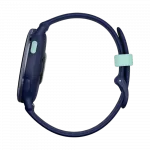 Смарт-годинник Garmin Vivoactive 5 Metallic Navy Aluminium Вezel з темно-синім корпусом Navy та силіконовим ремінцем
