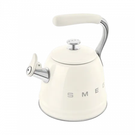 Чайник зі свистком Smeg (Cream)