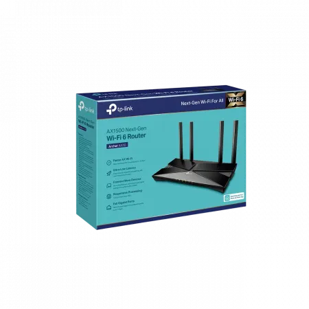 Маршрутизатор TP-LINK ARCHER AX1500 AX1500, 4xGE LAN, 1xGE WAN, MESH