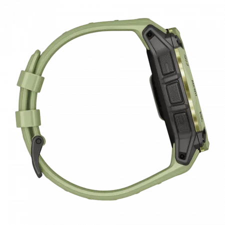 Смарт-годинник Garmin Instinct 3 50 мм, AMOLED Fern Green зелений з Fern Green зеленим силіконовим ремінцем