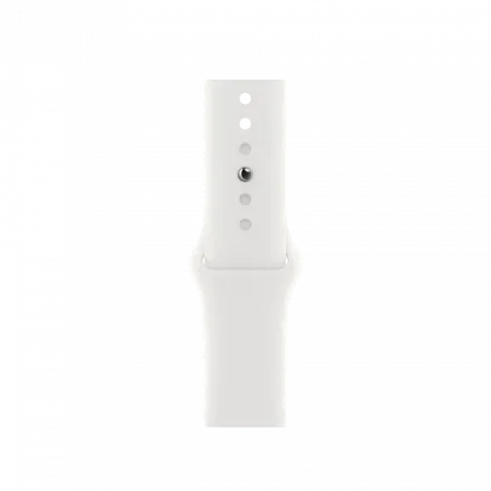 б/у Apple Watch SE 2 GPS 44mm Silver Aluminum Case with White Sport Band