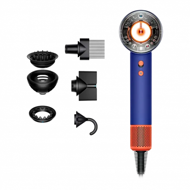 Фен для волосся Dyson Supersonic Nural Hair Dryer (Vinca Blue/Topaz)