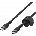 Кабель Belkin BRAIDED SILICONE USB-С-USB-С PVC 1m Black