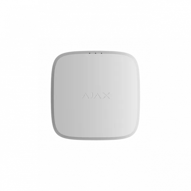 Датчик пожежний тепловий Ajax EN54 FireProtect Heat white, Jeweller, EN54, бездротовий, білий