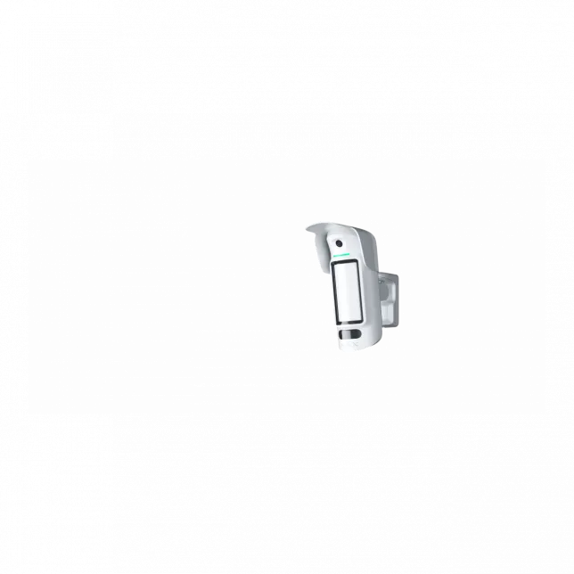 Датчик руху вуличний з можливістю встановлення на висоті Ajax MotionCam Outdoor HighMount, PhOD, Jeweler, бездротовий, білий