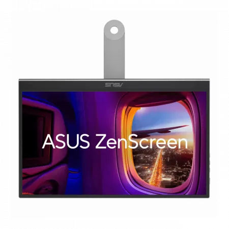 Монітор портативний Asus 15.6" ZenScreen MQ16AHE mHDMI, USB-C, OLED, 1ms, DCI-P3 100%, HDR10, Cover