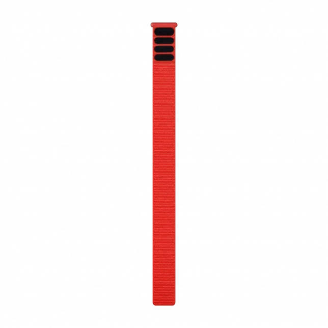 Ремінець UltraFit 22 мм, Flame Red червоний нейлоновий
